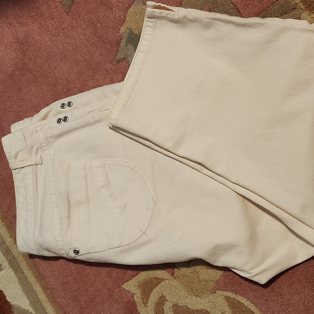 Chico's Platinum Denim Capris
